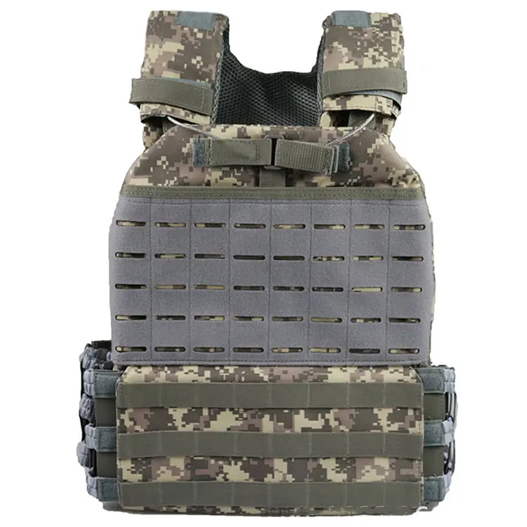 Details about   Outdoor Training Tactic Vest Body Armor Adjustable Combat Molle Plate Carrier