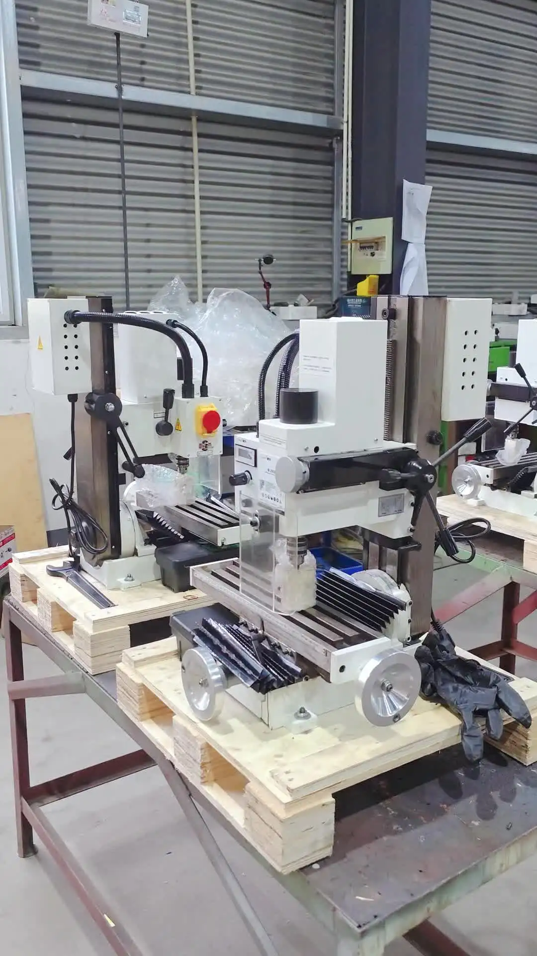 ZX13 Mini Lathe Drill Milling Machine Horizontal 220mm X Travel