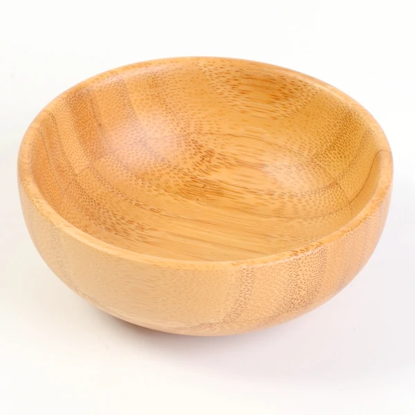 Custom High Quality Eco-friendly Mini Bamboo Rice Bowl Japanese Rice Bowl