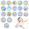 Custom printing waterproof self adhesive baby feeding bottle sticker label