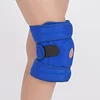 Adjustable Hinged (2-spring) Knee Brace Open Patella Support for sports and Arthritic Joint Problems