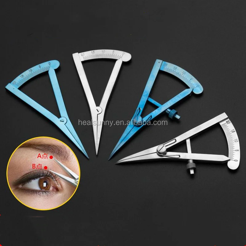 Castroviejo Caliper 20mm Straight Eye Ophthalmic Surgical Instruments