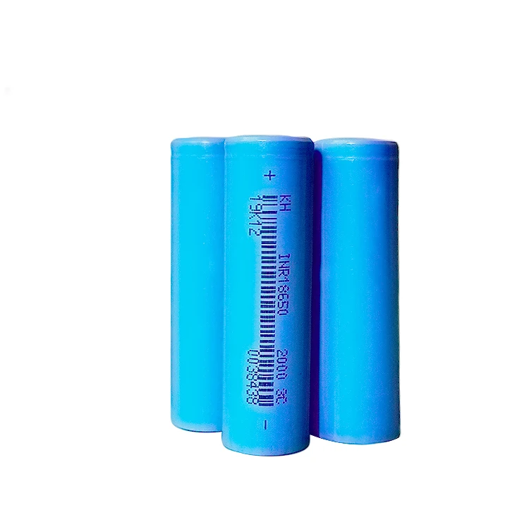 Factory selling 18650 cell battery 7.5A current 3.7V 2Ah 3C high rate 18650 batteries