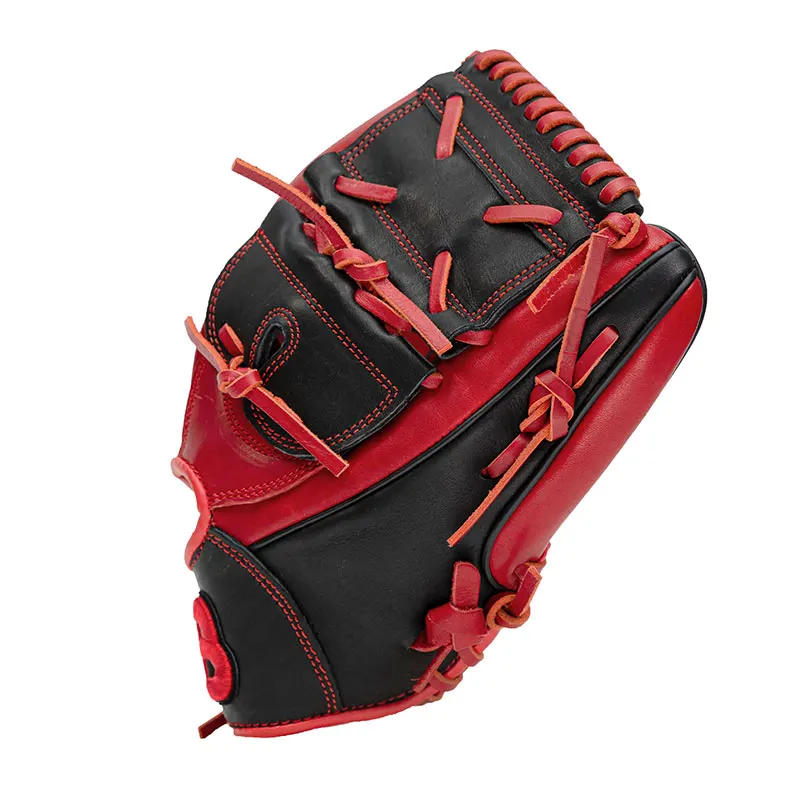 Professional Player Cowhide Leather Baseball Gloves Custom Leather