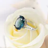 Explosion models hot scented gemstone zircon jewelry copper ring manufacturers spot wholesale