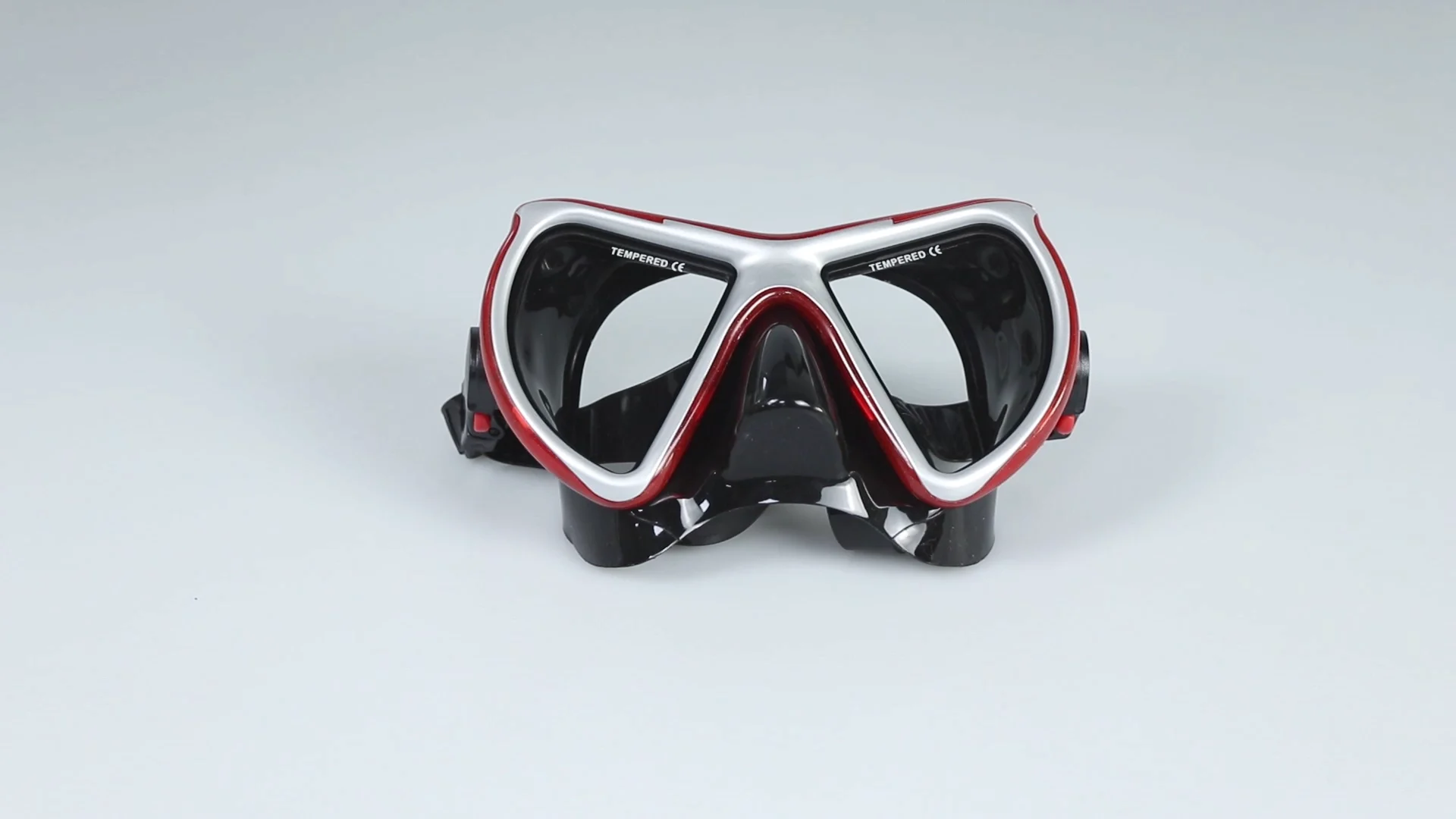 diving gears underwater tempered glass lens scuba diving mask