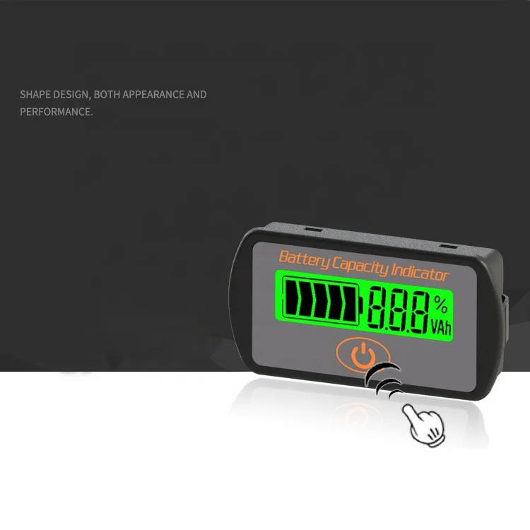 Car Lithium Lead Acid Battery Charge Tester Ly7s 12v 48v 72v 96v Voltmeter Battery Capacity 