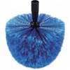 Clean spider webs and ceiling fans with plastic houseware and telescopic rod ceiling cleaning brush