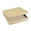 Bock Y CA Wooden Hinged Cigar Box Eagle Coin Rare Empty