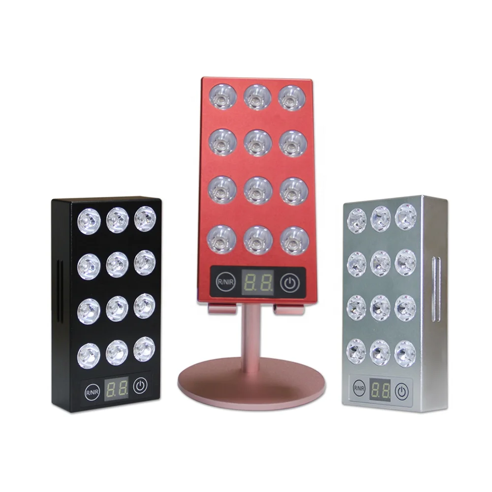 Professional Portable Pdt Led Light Therapy RTL12 Home office led facial red light therapy device 660nm 850nm