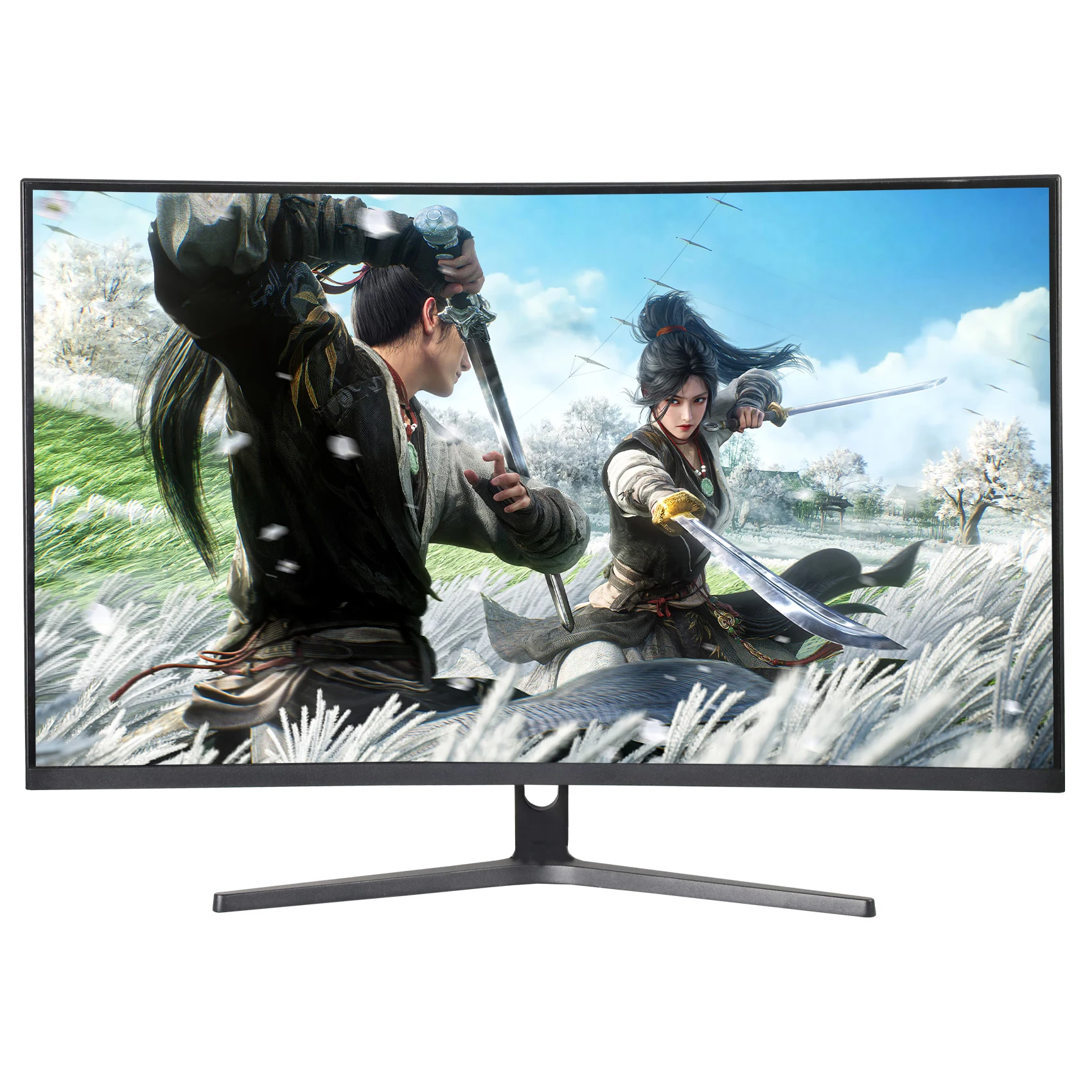 Close-up of Mini LED backlight zones on a 32-inch 1440p monitor PCB