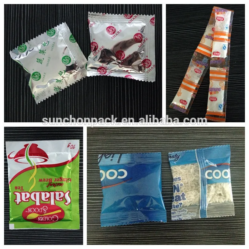 Automatic small food low cost pouch price granule sugar coffee sachet stick packing machine