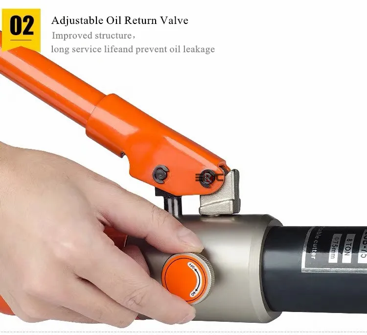 Portable Hydraulic Cable Cutter Wire Cable Cutting Tools Cpc50/75/85