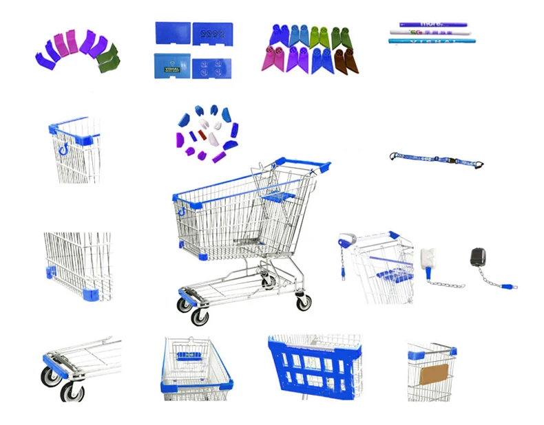 Rhsmd100 American Shopping Trolley 100l Shopping Cart Manufacturers
