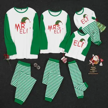 Custom Fashion Family Cotton Christmas Pajamas - Buy High Quality