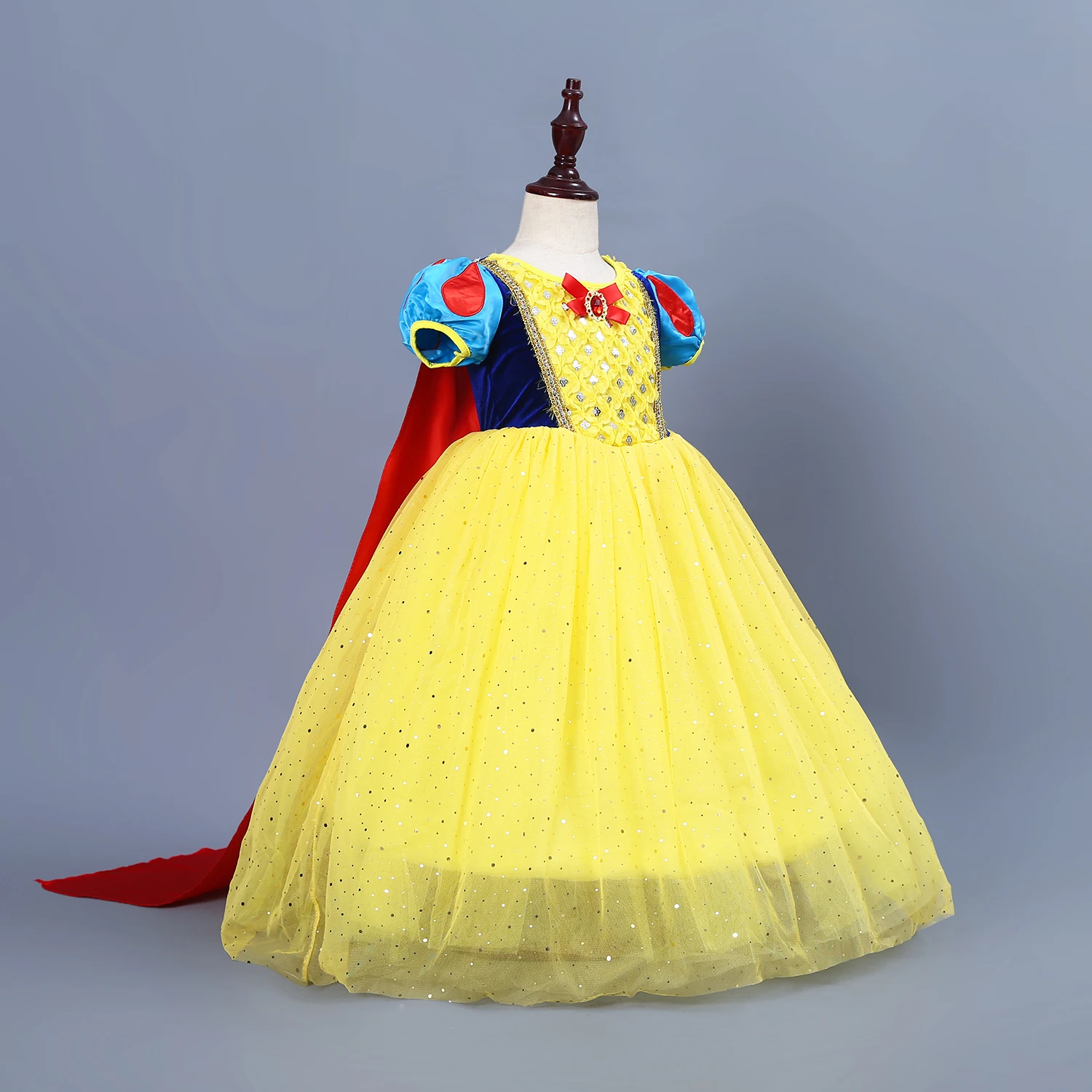 Princess Snow White Dress For Girls Party Baby Birthday Halloween