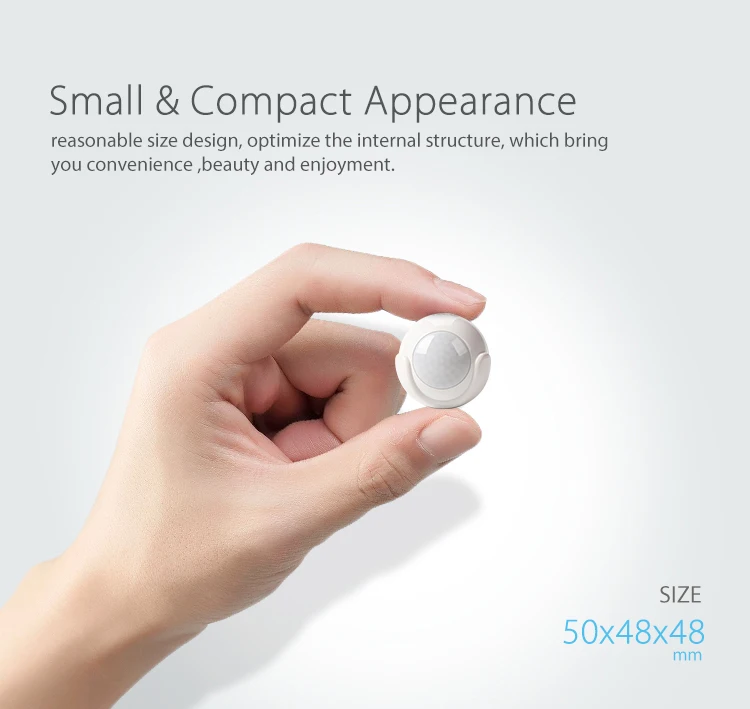 2020 Tuya Smart gateway zigbee Wireless WiFi Controlled Operated Pir Motion Sensor - ANKUX.COM