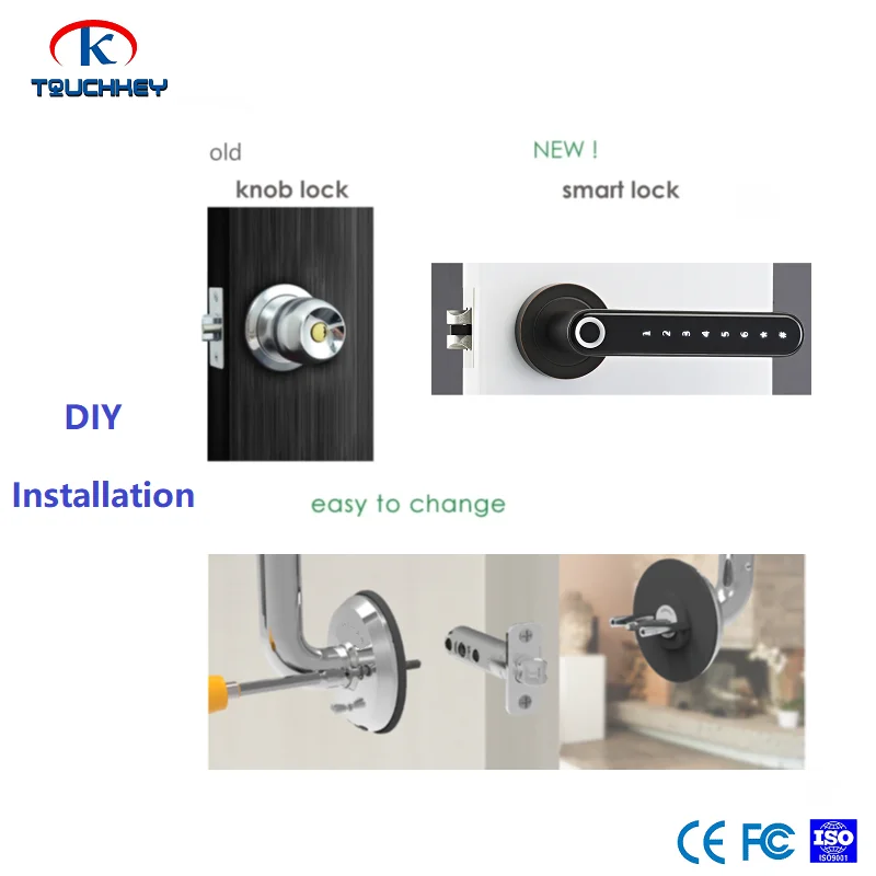 Diy Installation Blue Tooth Ble App Smart Door Lock Buy Diy Smart Ble Door Lock Blue Tooth Smart Door Lock Diy Installation Blue Tooth Smart Ble Door Lock Product On Alibaba Com