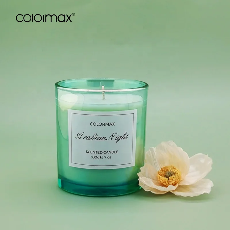 Custom 8 Oz 10 Oz 14 Oz Luxury Empty Container Matte Glass Candle Jar