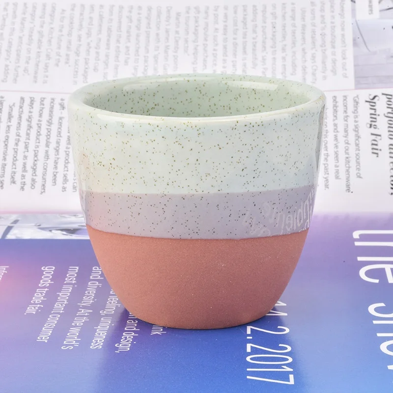 50ml Frosted ceramic candle holders wholesales