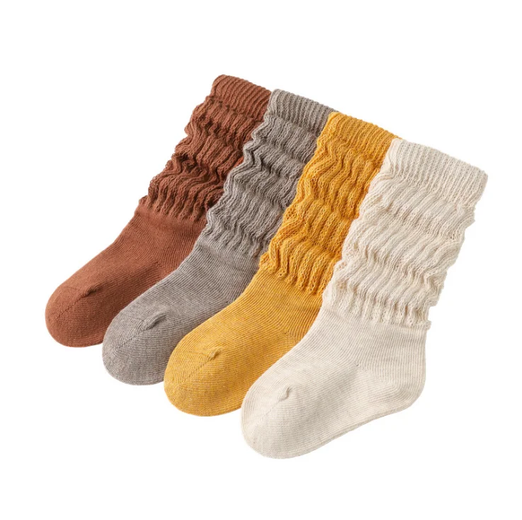 Baby Slouch Socks Spring And Autumn Boys And Girls Socks Double Needle