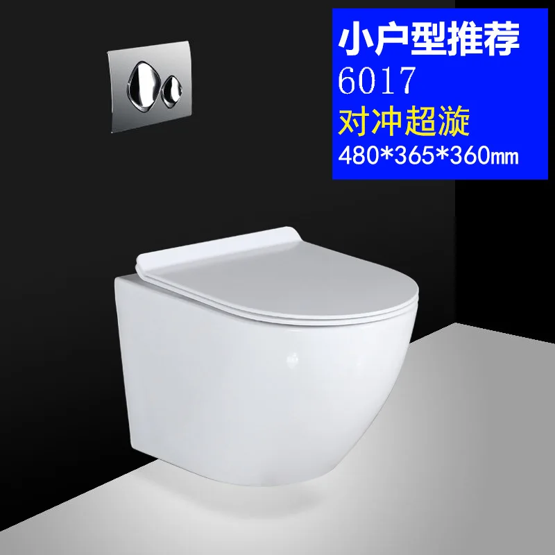 Watermark Washdown Porcelain Bathroom Sanitary Ware Wall Hung Toilet Wc