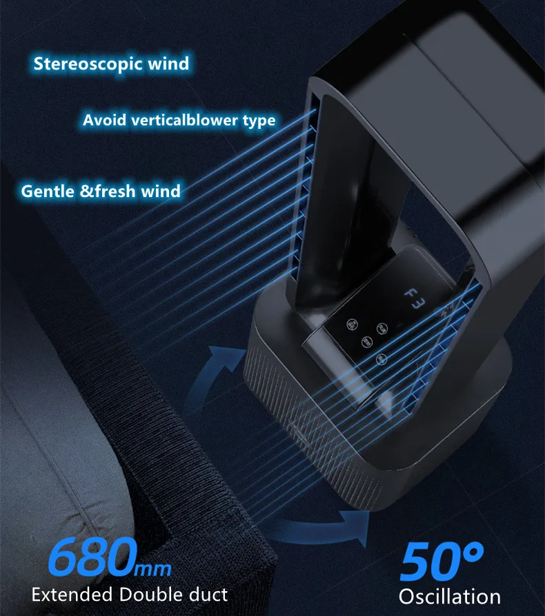 Tower Fan, Portable, BLDC - detail 8