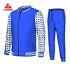 100%polyester jogging training men's blank tracksuit design kids tracksuit sets custom design