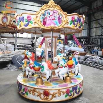 Amusement Park Baby Toy Merry-go-round Kids Rides Portable Small Merry ...