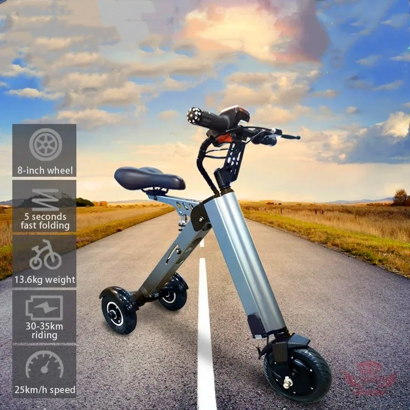 topmate es31 electric scooter mini foldable tricycle