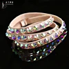 New Women Belly Dance Accessories Colorful diamond Rhinestone Waist Belts Belly Dancing Chain Jewelry Chain