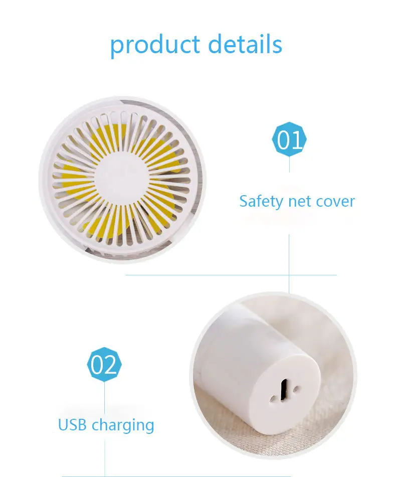 handheld mini fan battery charge fans
