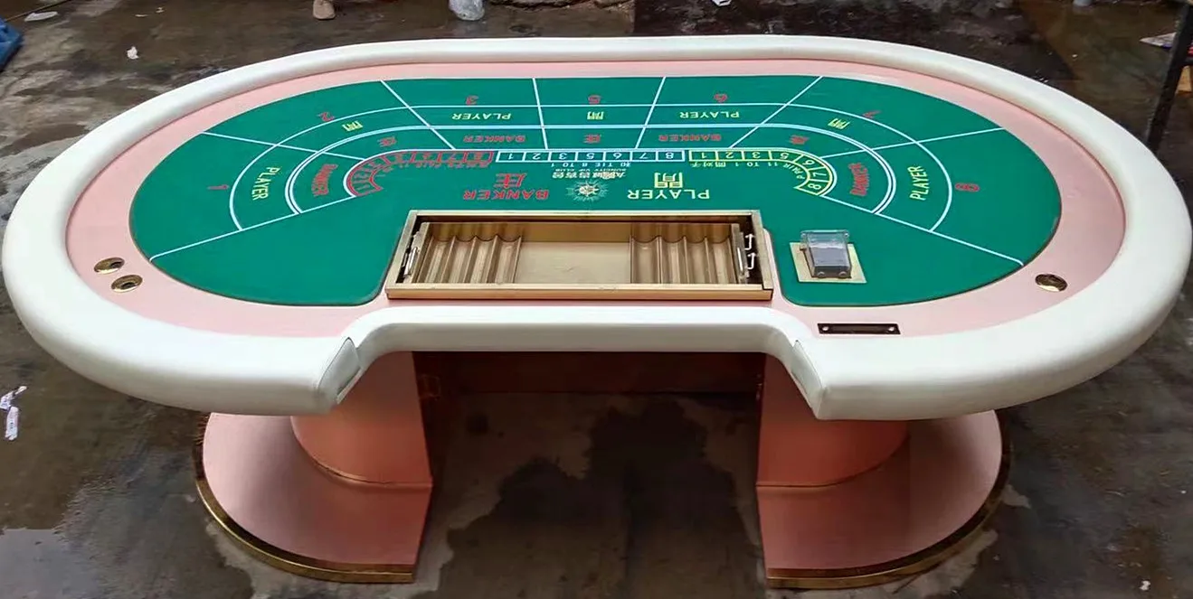 High Quality Solid Wooden Poker Table Good Feeling Gambling Table With