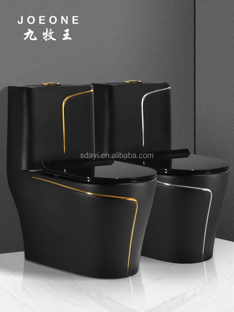 Ceramic Colored Wc Toilet Bowl Sanitary Ware Color Toilet Black Brown
