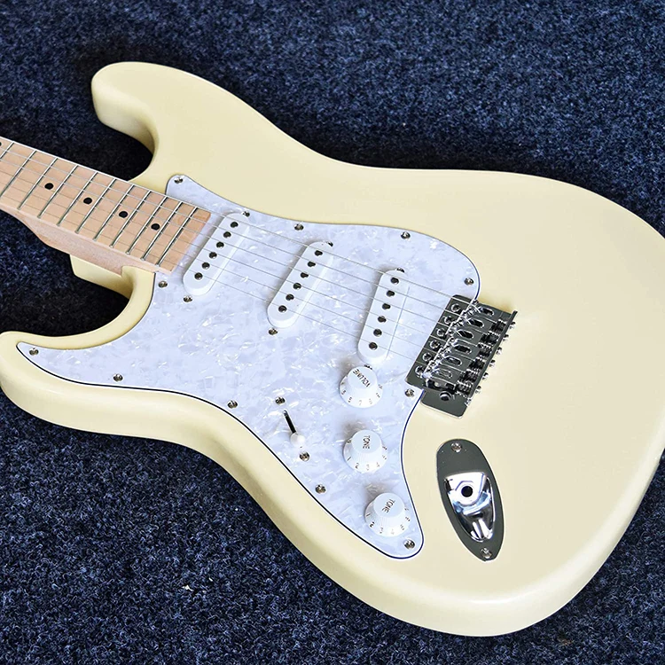 White Potentiometer Knob Plastic Top Hat Volume Tone Speed Control