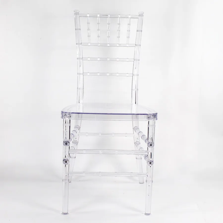Modern Wedding Furniture Clear Transparent Tiffany Chiavari Acrylic