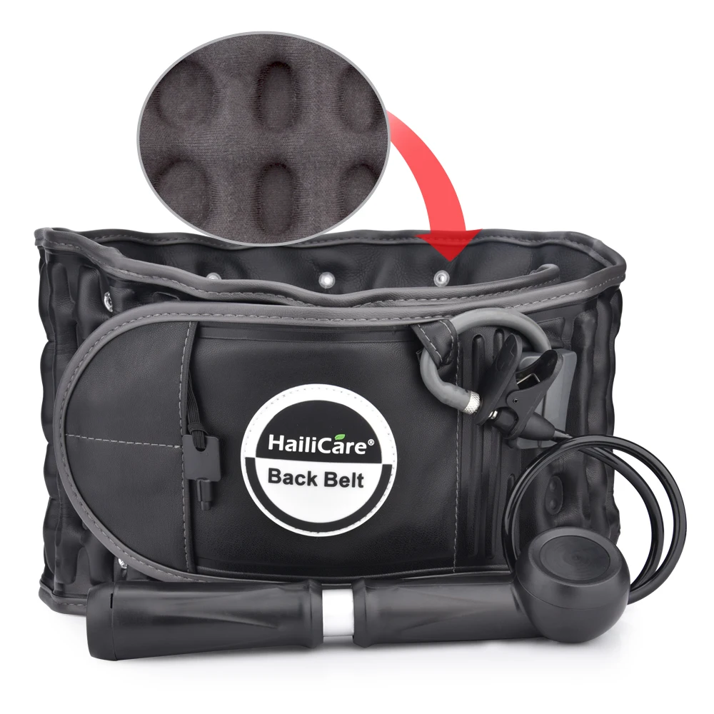 Hailicare High Quality Air Pressure Traction Back Support Waist Belt For Relief Waist.jpg