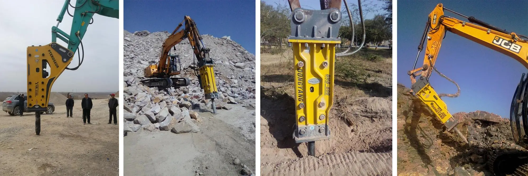 excavator attachment hydraulic rock breaker hammer f