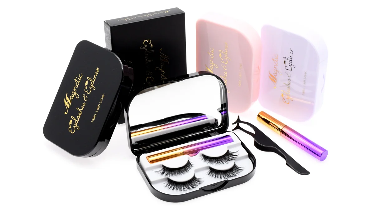 Best Eyeliner Eyelashes Kit False Natural Lashes Eyeliner