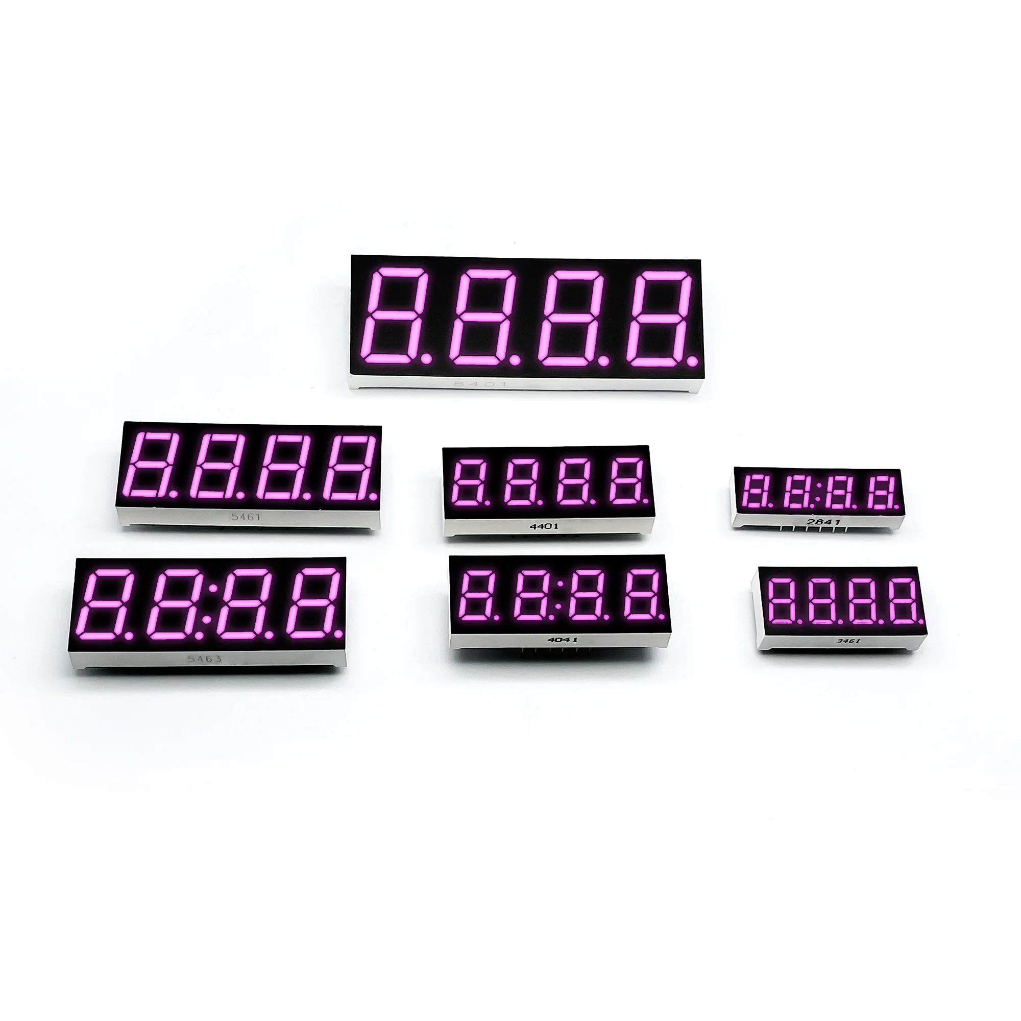 1 2 inch 7 segment led display 4 digit