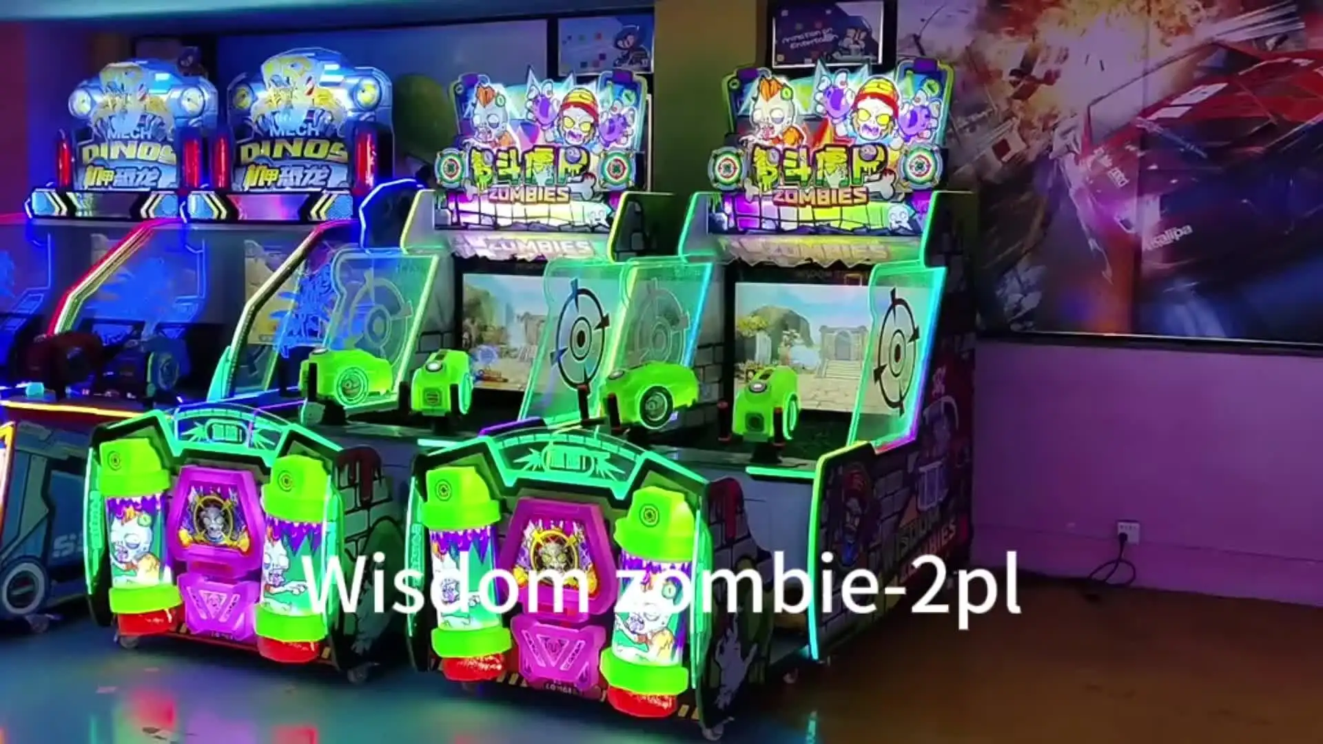 Arcade Plants Vs Zombies Game Machine - Water Shooting Fun