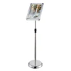 Replaceable Advertisement Rack Sign Stand with Heavy Duty Metal Base