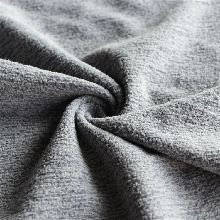 100 poly plush polar fleece面料用于外套短绒羊毛面料