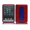 Custom Bulk Covers case Smart 3 in 1 Shockproof Pc Kickstand tablet Case For Apple Ipad mini 1 2 3 4 Silicone Case
