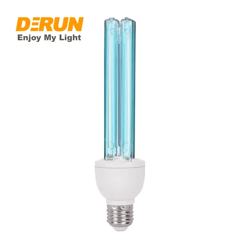 Uvc Cfl E27 E26 Disinfection Sterilization Compact Integrates Bulb 110v