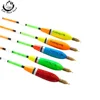 5Pcs/Lot Mixed Color Vertical Buoy Barguzinsky Fir Float For Fishing Accessories 180505
