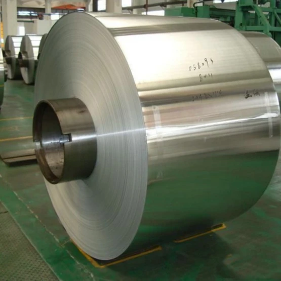 
Steam pipe insulation aluminum coil aluminum strip 0.5 mm embossed aluminum plate. 