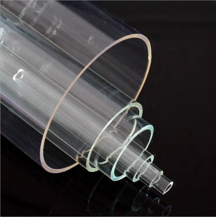 clear glass tube