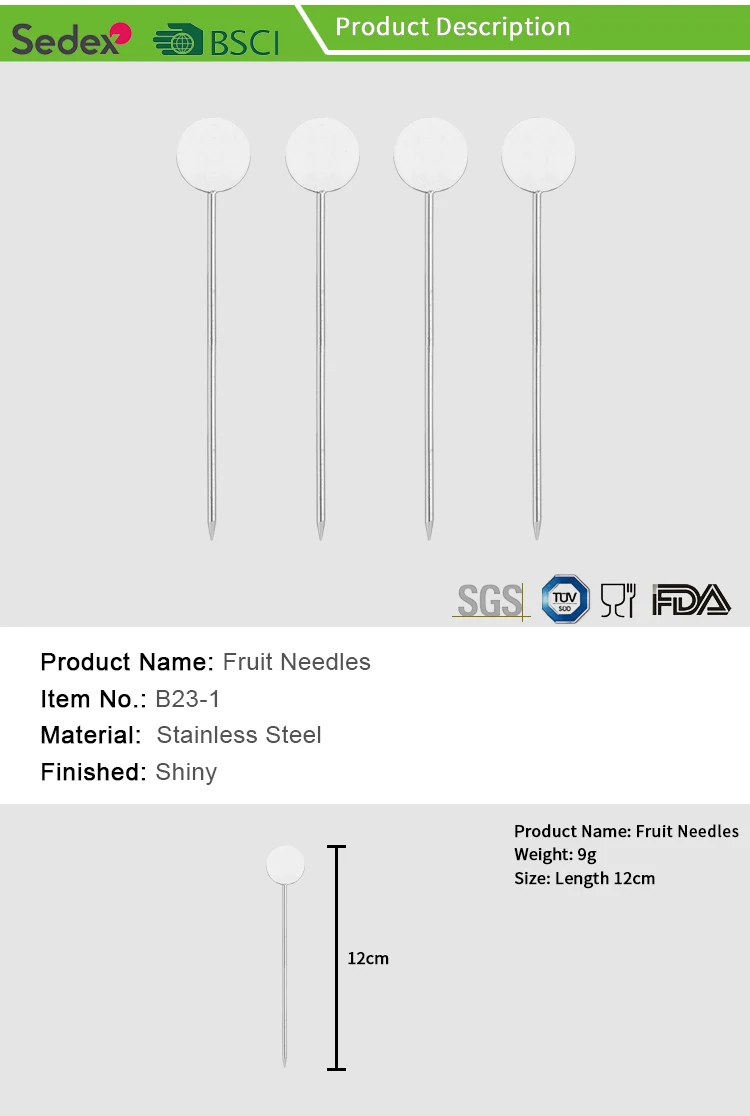 Factory Direct Custom Stainless Steel Cocktail Picks Buy Custom