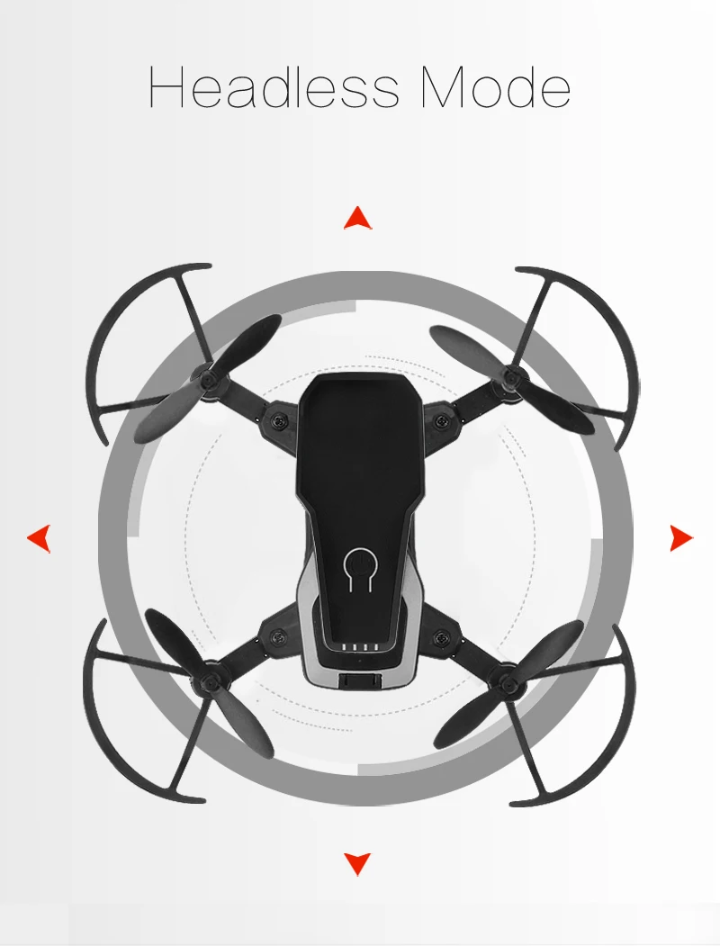Only 3cm Pocket Drone Global Drone Gd10 2.4g Foldable Mini Dron With